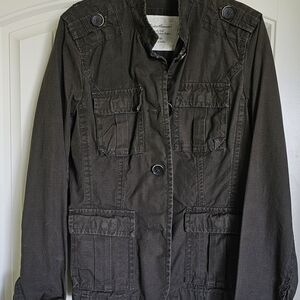 Eddie Bauer Brown Utility Style Jacket Size Large